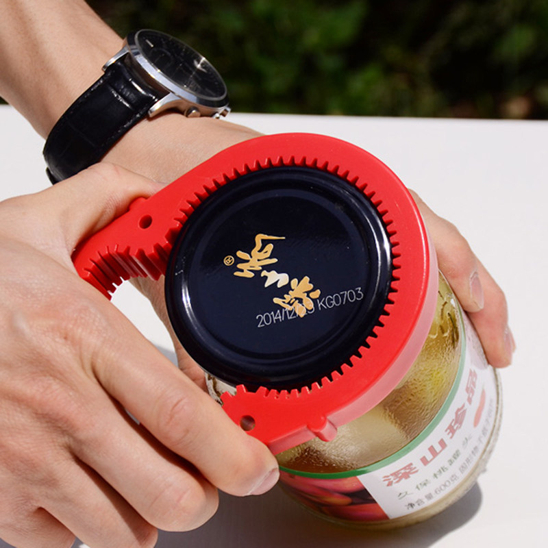 Japanese Kitchen Home Creative Multifunction Rubber Open Lid Cans Bottle Opener Labor-saving Size Bottle Cap Universal