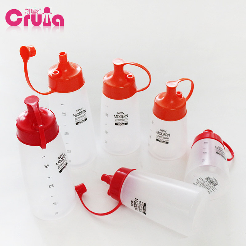 South Korea Squeeze Ketchup Sauce Consumption Oil oil spill-proof Sauce Bottle Kitchen with salad Sauce Bottle Sauce Bottle