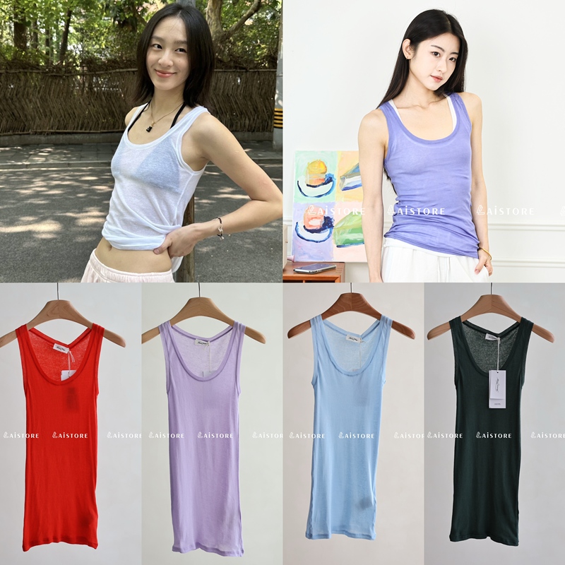 [Domestic Stock] American Vintage26 Spring/Summer Vest Mas00 U-Neck W40