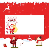 2 Christmas envelopes Merry Christmas thickened DL art seal holiday high quality envelopes