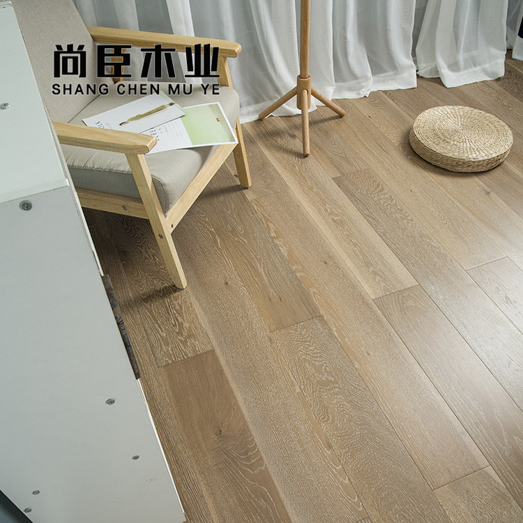 Oak multilayer solid wood composite floor natural log superskin red oak - rass antique geothermal heat