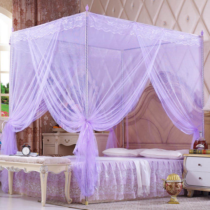 Bed Nets 1 8m Bed Double Home 1 5m 1 2 m Bed Veins Princess Wind Landing Bracket Crypto Thickened