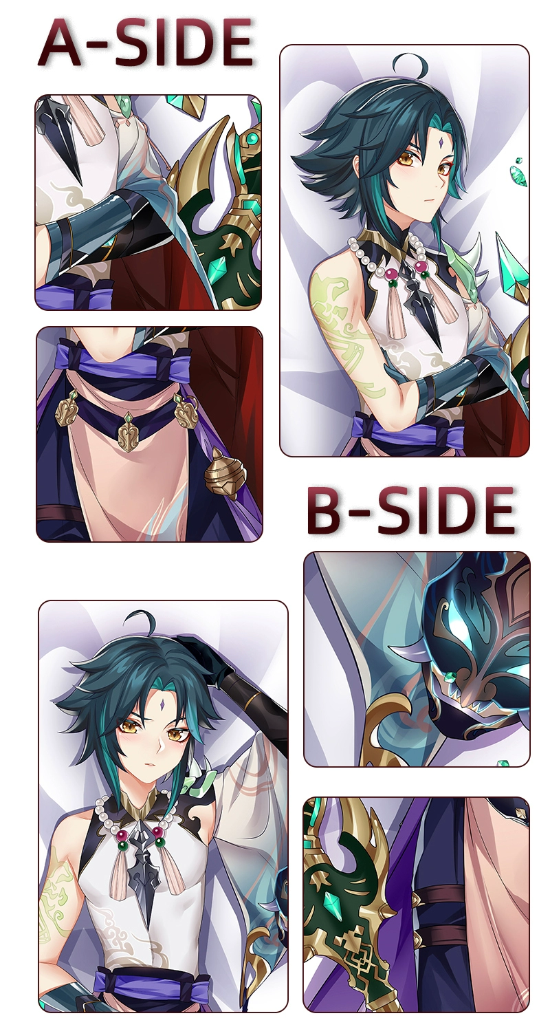 DAILOU Anime Genshin Impact Xiao Cosplay Dakimakura 2way Hugging Body Pillow Case Japanese Otaku Cushion Cover Xmas Gifts -Zentai shop online O1CN01SN487U1OHwRn3Fgzu !!484831681.jpg