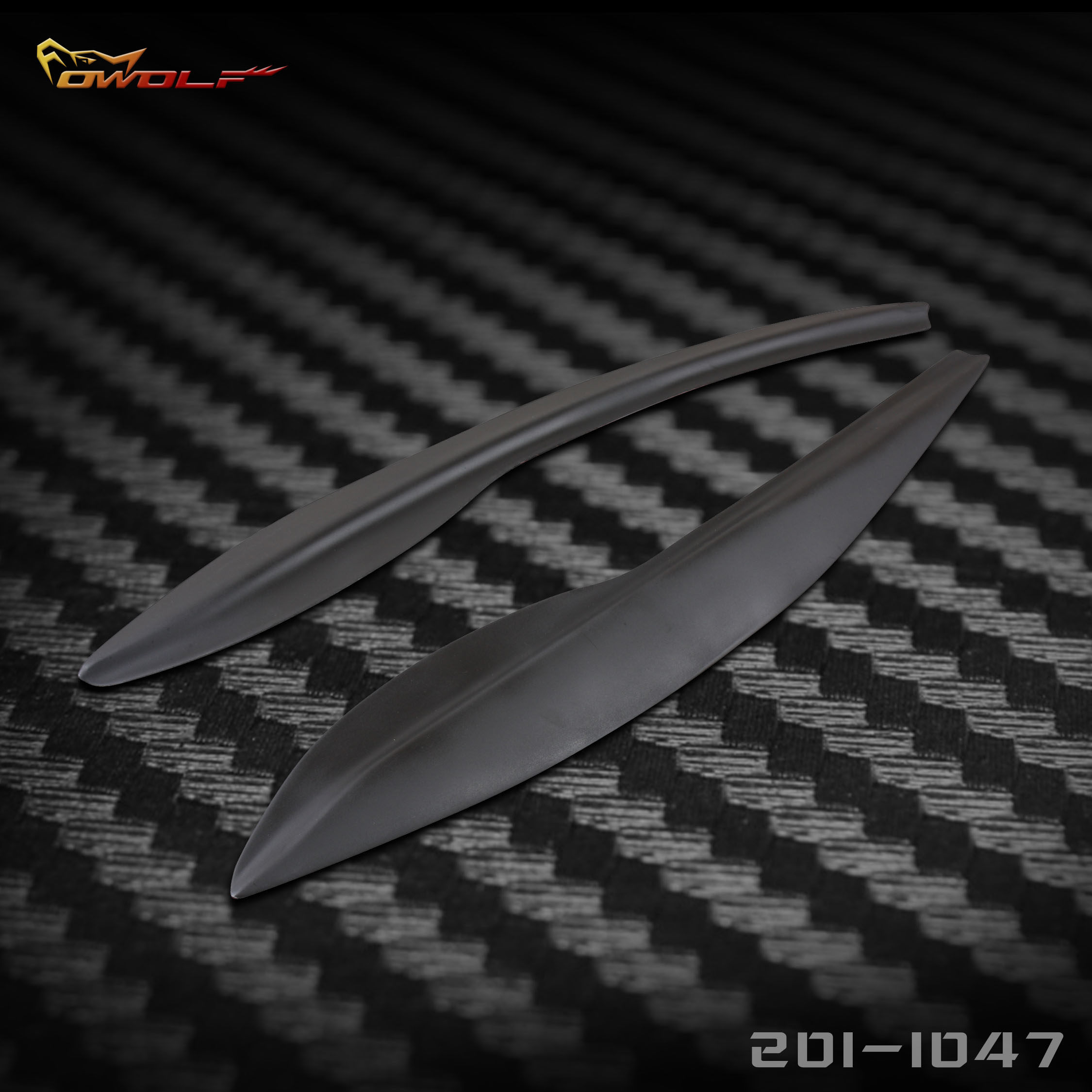 Honda Resin Light Brow FRP Light Brow 09-11 pair of front headlamps Decorative Sticker