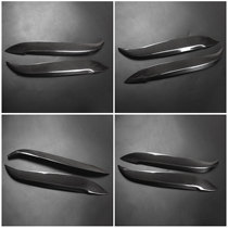 EP91 modified carbon fiber eyebrow headlight decoration parts with 3M glue 1 pair