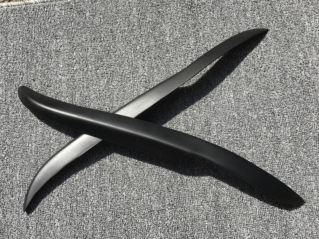 Suitable for Honda 92-95 Thi Domain resin light eyebrow Civic FRP light eyebrow pair-Taobao