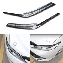 Suitable for Camry carbon fiber light eyebrow front light eyebrow rear light eyebrow 8th generation Camry light eyebrow 18-19
