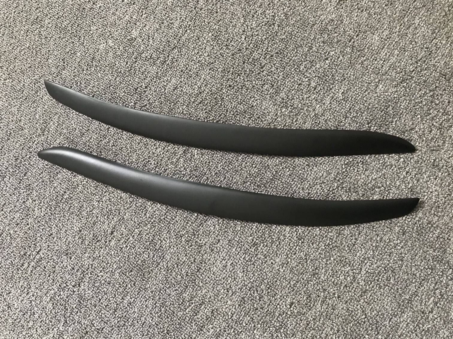 BMW E92 E93 M3 Resin 320i 325i 330i 335i lamp eyebrow decoration sticker FRP1 pair