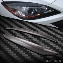 Suitable for Mazda M3 Xingcheng modified carbon fiber eyebrow lights and decorative eyebrows one pair 10-13 models