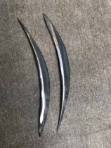 Suitable for Infiniti Q60 q60 modified real carbon fiber lamp eyebrow pair of 17-22 models