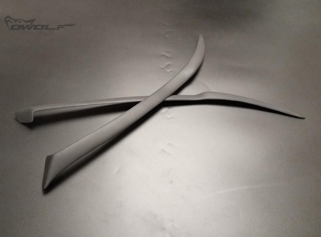 Suitable for Honda Rhyme Resin Light Eyebrow FRP Light Eyebrow Pair Dress 08-10