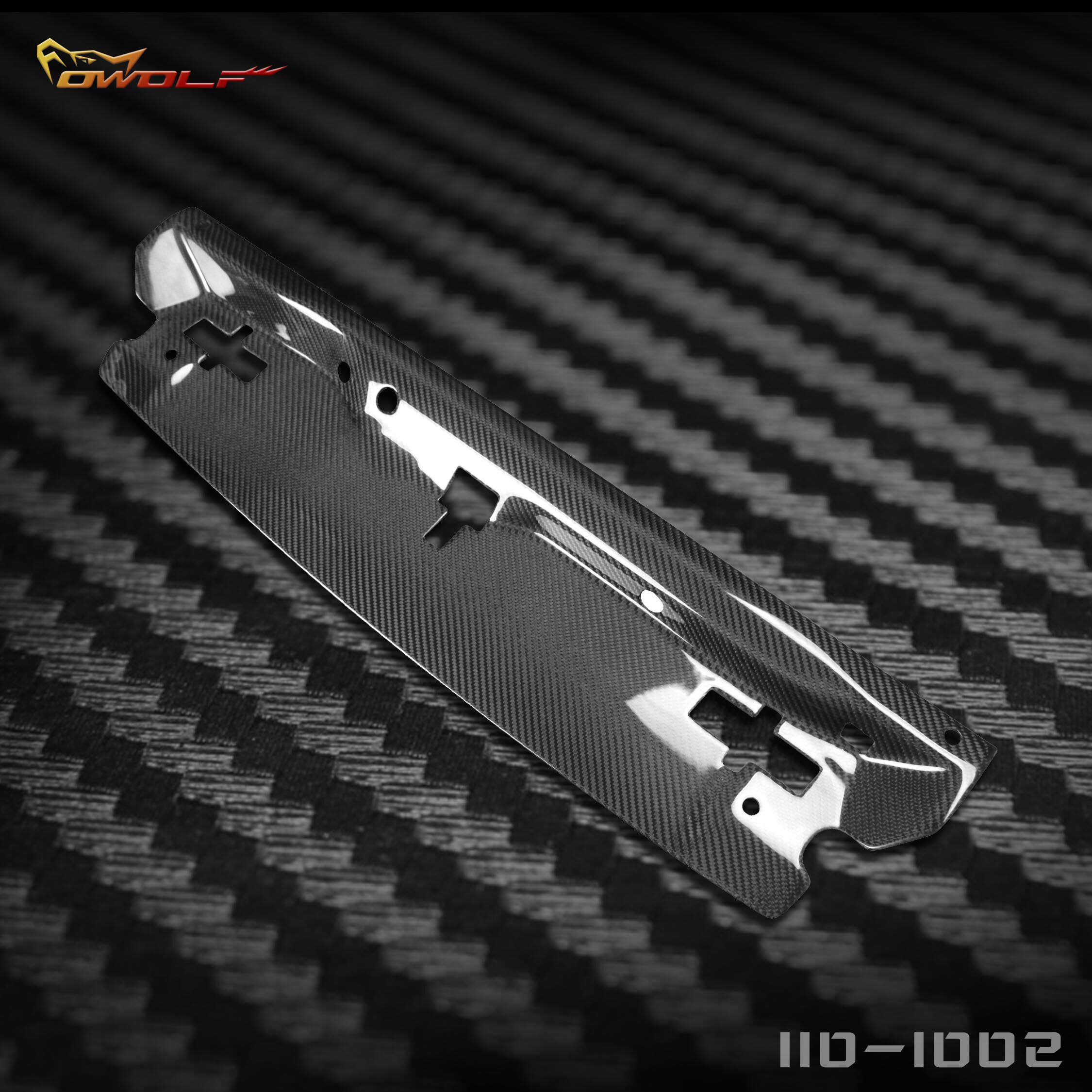 Speed Run Supra Carbon fiber channel Wind plate Drilling section Not bore bore Wind guide Wind board 93-98