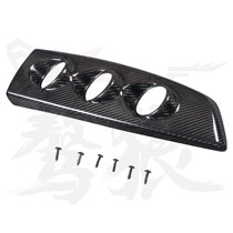 Suitable for Toyota GT86 Sbarru BRZ Loaded Carbon Fiber Three Holes Table Seat Retrofit Table temperature Table Block Table Box