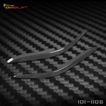 Honda Accord modified carbon fiber eyebrow 98-02 A# Accord eyebrow 1 pair 3m glue