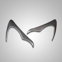 Swift carbon fiber eyebrow rear eyebrow Swift headlight decoration with 3M glue