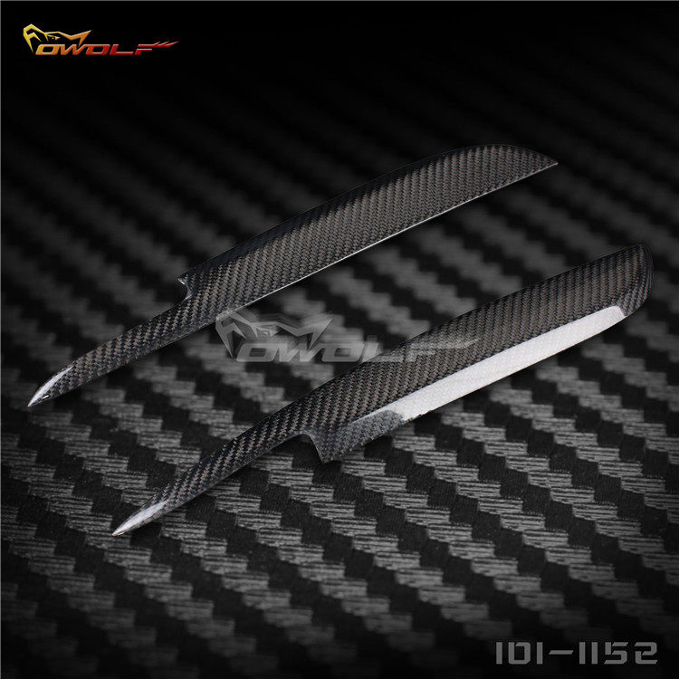 Volkswagen Touran carbon fiber eyebrows 03-10 Caddy carbon fiber eyebrows