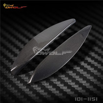 Vauxhall Opel Astra H 04-09 Opel Jat Carbon Fiber Lamp eyebrow pair CF material