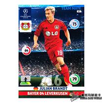 PANINI PANINI 2014-2015 CHAMPIONS League Star Card 87 Julian Brandt