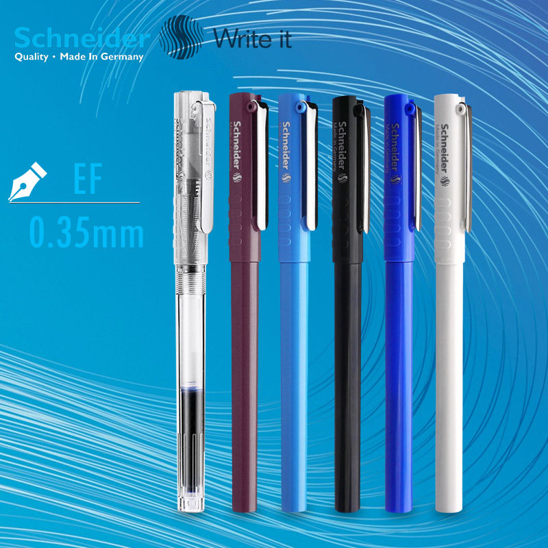 German original SCHNEIDER SCHNEIDER BK406 students practice character 0 3 fine pen Iridium EF tip