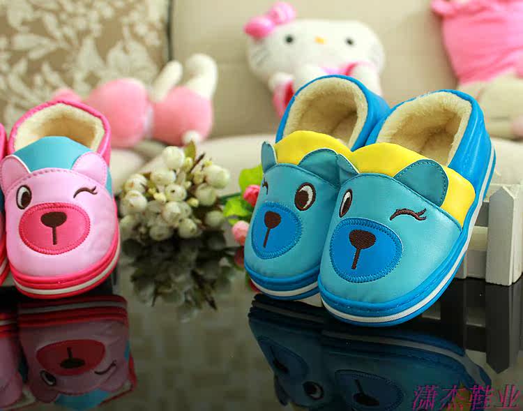 Pantoufles enfants en autre pour hiver - semelle caoutchouc - Ref 1018158 Image 14