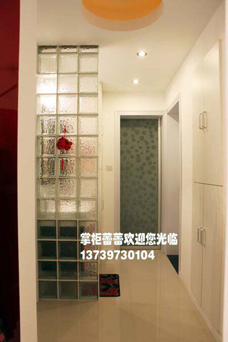 Jinhua glass brick glass brick partition mask cosmetic chamber private factory direct selling