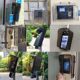 Access control waterproof cover doorbell rain cover fingerprint attendance machine protective cover punch card machine waterproof box password protection