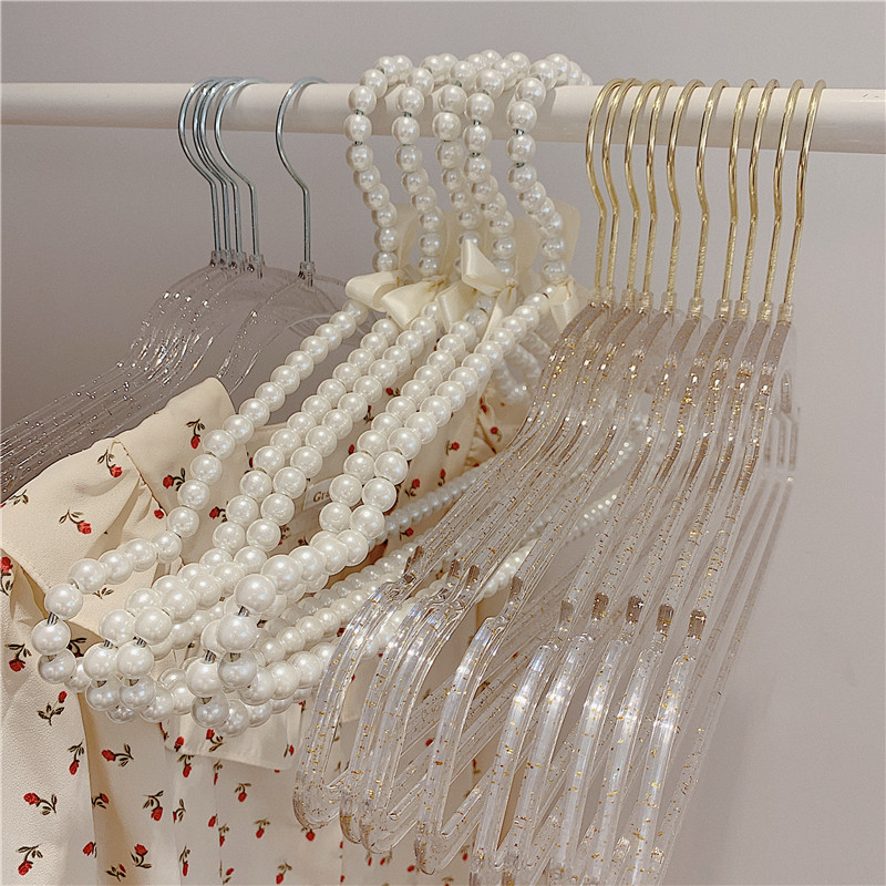 *Pretty little aunt* in flash flour transparent plastic clothes rack pearl drying rack clothes clothes rack