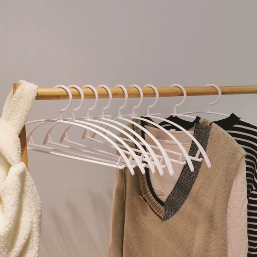 Брендовая белая вешалка, пластиковые простые штаны для домашнего использования