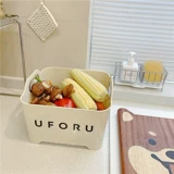 *Красивая маленькая тетя*Кремневая крема из ветряной корзины для стирки фруктов