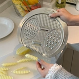 *Красивая маленькая тетя* Сливная корзина из нержавеющей стали 304, многофункциональный артефакт для мытья риса, сито для мытья риса, терка для овощей
