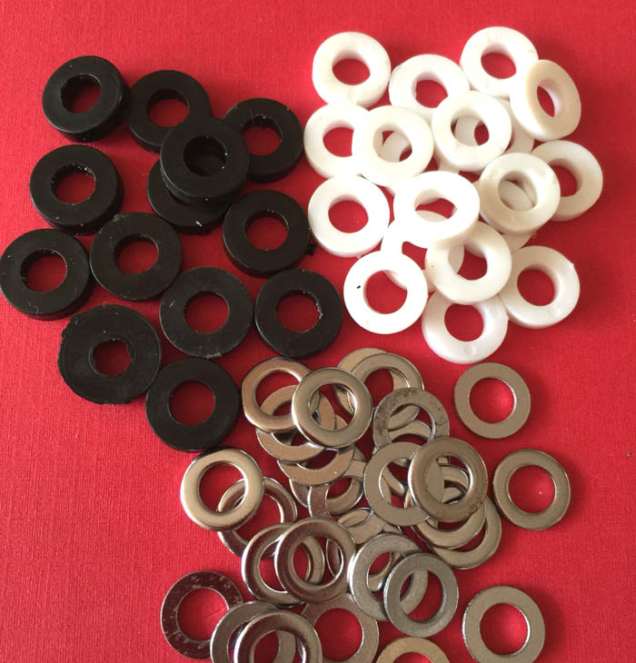 Drum Face Screw Spacer-Frame Subdrum-Drum Face Screw Spacer Washer Nylon Spacer Square Head Screw Spacer