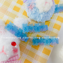 Little Beast star blue soft girl bear original sweet cute blueberry juice gummy bear soft girl jk accessories hairclip