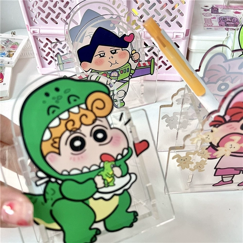 Милый акриловый держатель для ручек, милая система хранения для школьников