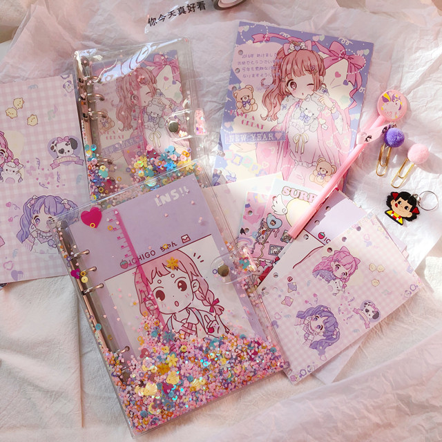 Original dream girl network A5A6 simple books set of live - sand notebook notebook