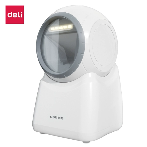 Deli 14960 Scanner One -Dimensional/QR -код экран экрана штрих -кодов Сканирование пистолета супермаркета
