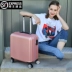 Vali du lịch phổ quát hành lý bánh xe hộp cho nam giới và phụ nữ kinh doanh nội trú nóng 20 inch mật khẩu xe đẩy trường hợp vali mini Va li