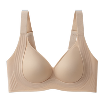 Seamless underwear for women with small breasts push-up 2024 new popular style breast-retracting anti-sagging sexy no-wire sports bra