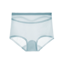 Yu Zhaolin Seamless Underwear Womens Yoga Girls Pure Cotton Antibacterial Style 2024 New Ice Silk Womens Summer Thin Style