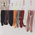 Mùa thu 2019 trẻ em mới Han Fan màu rắn chủ đề quần lửng vớ nhảy vớ dài cô gái mặc - Vớ tất điệu cho bé gái  Vớ