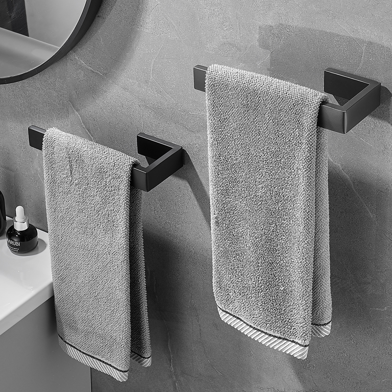 Towel Rack Bathroom No-Drill Towel Ring Bathroom Sink Storage Rack Washbasin Towel Hanging Rod Hook