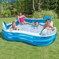 Original Product INTEX Family Inflatable Swimming Pool Children's Pool Ocean Ball Pool Sandpiece Fishing Pool