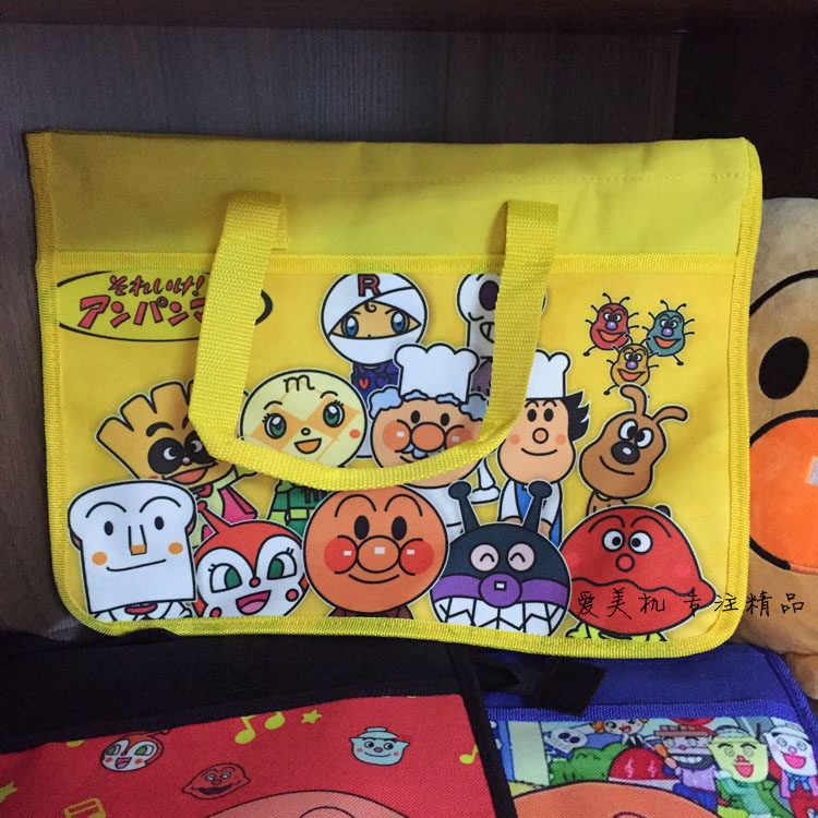 Bread cartoon Superman tutorial drawing board bag children's handbag kindergarten handbag mother bag shopping bag