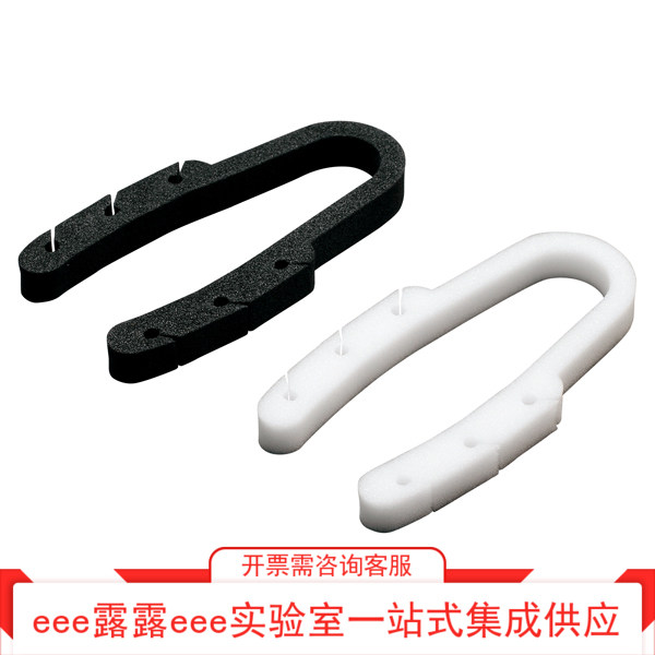 实验室 特殊聚烯烃海绵制一次性口罩用挂脖器 免耳挂牵引绳固定器