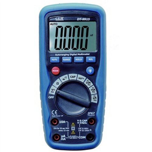 DT-9918防水全保护数字万用表CEM多功能高精度万能表电力测试仪