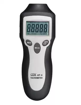 AT-6 digital tachometer non-contact speed measurement to test the number of rotating objects