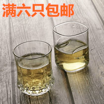 Bar KTV Glass glass Heat Resistant Glass Teacup Wine Glass Whisk Cup Full Six Packs