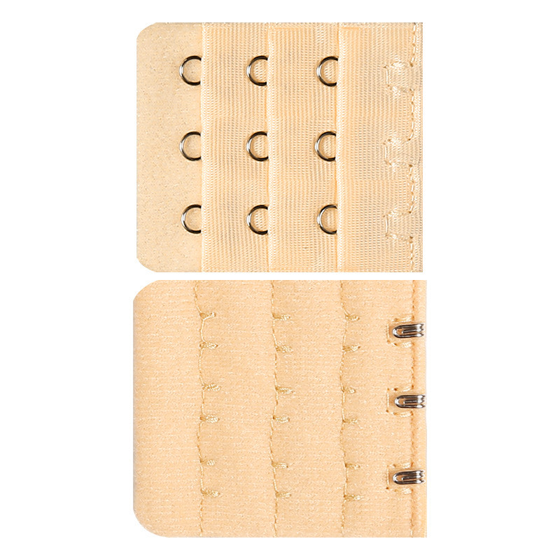 Bra extended buckle bra buckle lengthened buckle full cotton comfortable internal clothes buckle adjustable back button 3 row buckle 2 row buckle-Taobao