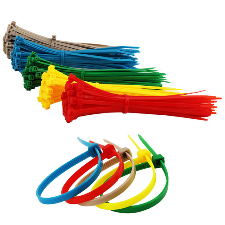 Color strapping belt multifunctional cable rope winding nylon cable tie strap female buckle belt strap