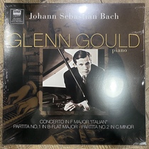 Spot Gould piano plate Bach Italian piano concerto Partita 1 and 2 vinyl record LP