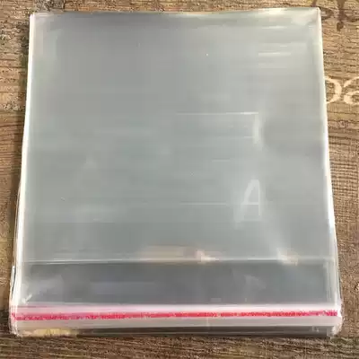 12-inch vinyl record protective cover Self-adhesive bag flat pocket envelope protective bag Record bag 50 sheets